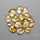 Trapiche Citrine Cabochon Rose Cuts Lot