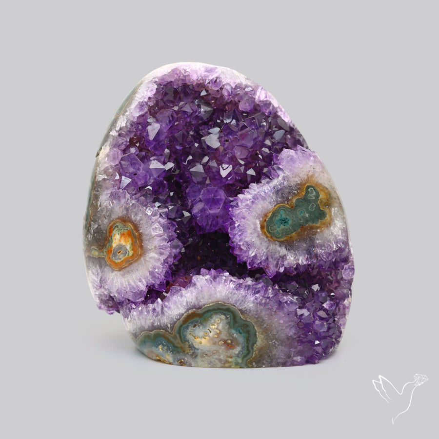 Amethyst Stalactite Cluster Druzy Specimen