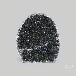 Rare Black Amethyst Druzy Specimen