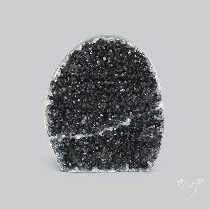 Rare Black Amethyst Druzy Specimen