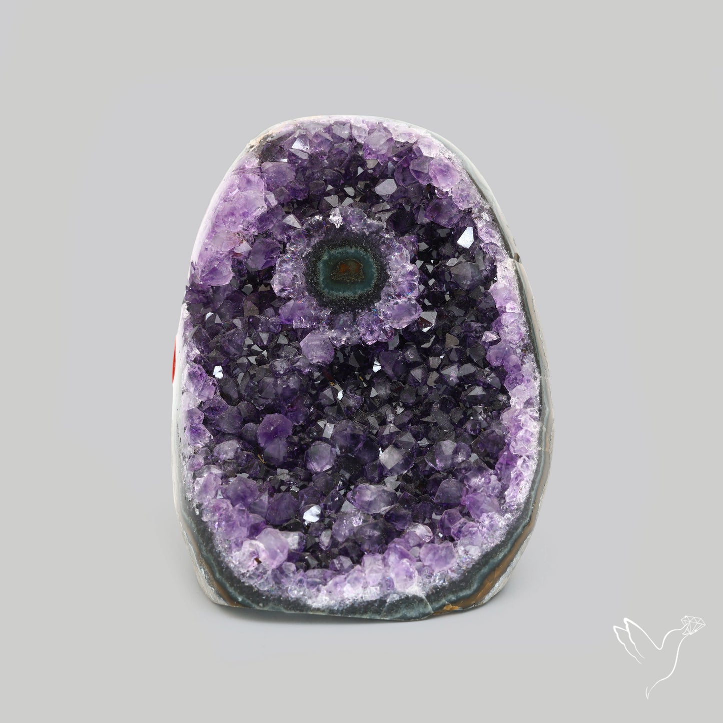 Amethyst Stalactite Cluster Druzy Specimen