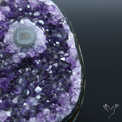 Amethyst Stalactite Cluster Druzy Specimen
