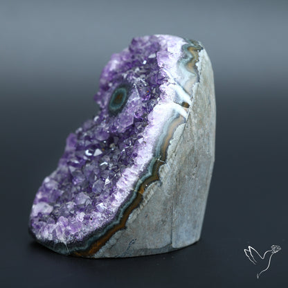 Amethyst Stalactite Cluster Druzy Specimen