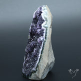 Deep Purple Amethyst Druzy Cluster Specimen