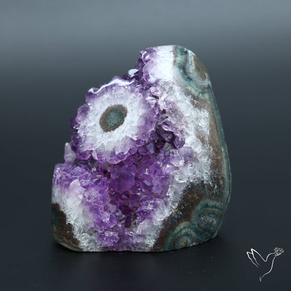 Amethyst Stalactite Cluster Druzy Specimen