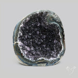 Deep Purple Amethyst Druzy Cluster Specimen