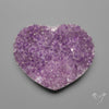 Large Amethyst Druzy Heart Specimen
