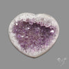 Large Amethyst Druzy Heart Specimen