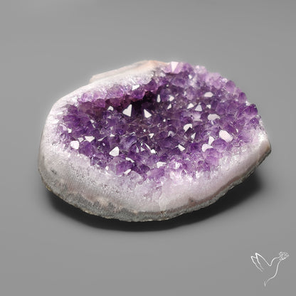 Large Amethyst Druzy Heart Specimen