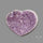 Large Amethyst Druzy Heart Specimen