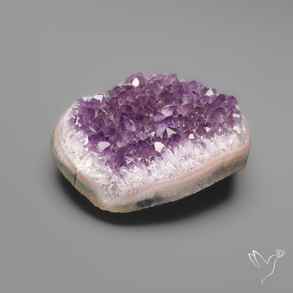 Large Amethyst Druzy Heart Specimen