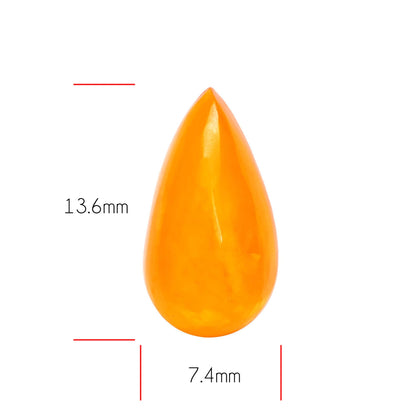 Mexican Fire Opal Cabochon