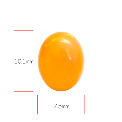 Mexican Fire Opal Cabochon