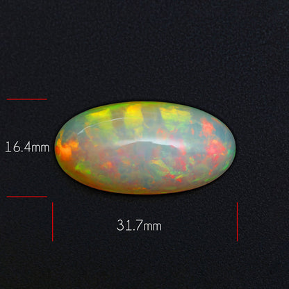 Rare Large Ethiopian Welo Opal Cabochon