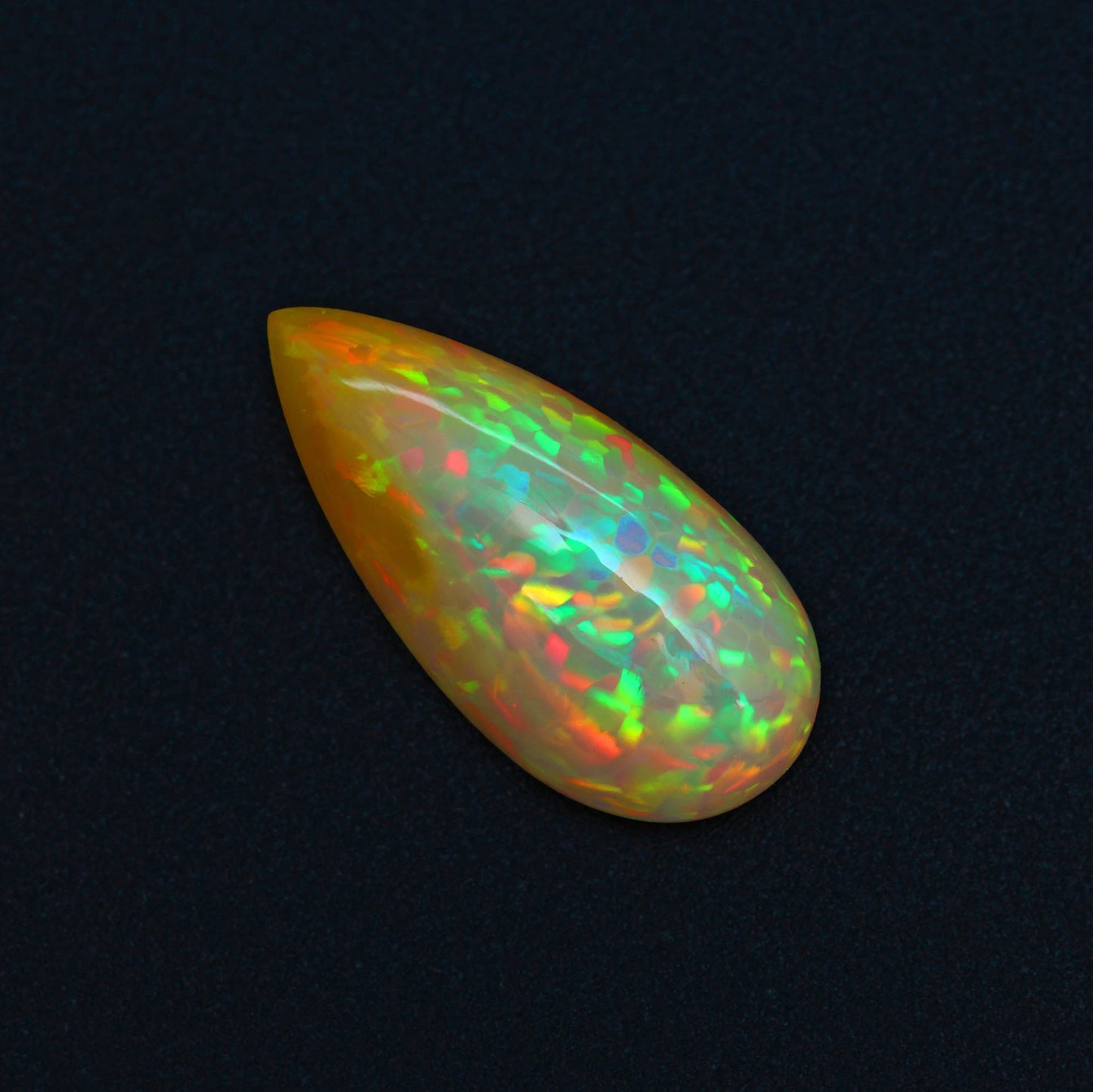 Pin Dot Fire Rare Large Ethiopian Welo Opal Cabochon