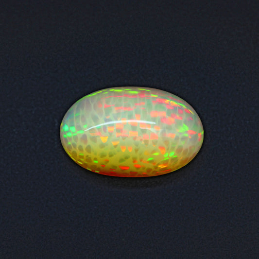 AAA Rare Pattern Large Ethiopian Welo Opal Cabochon
