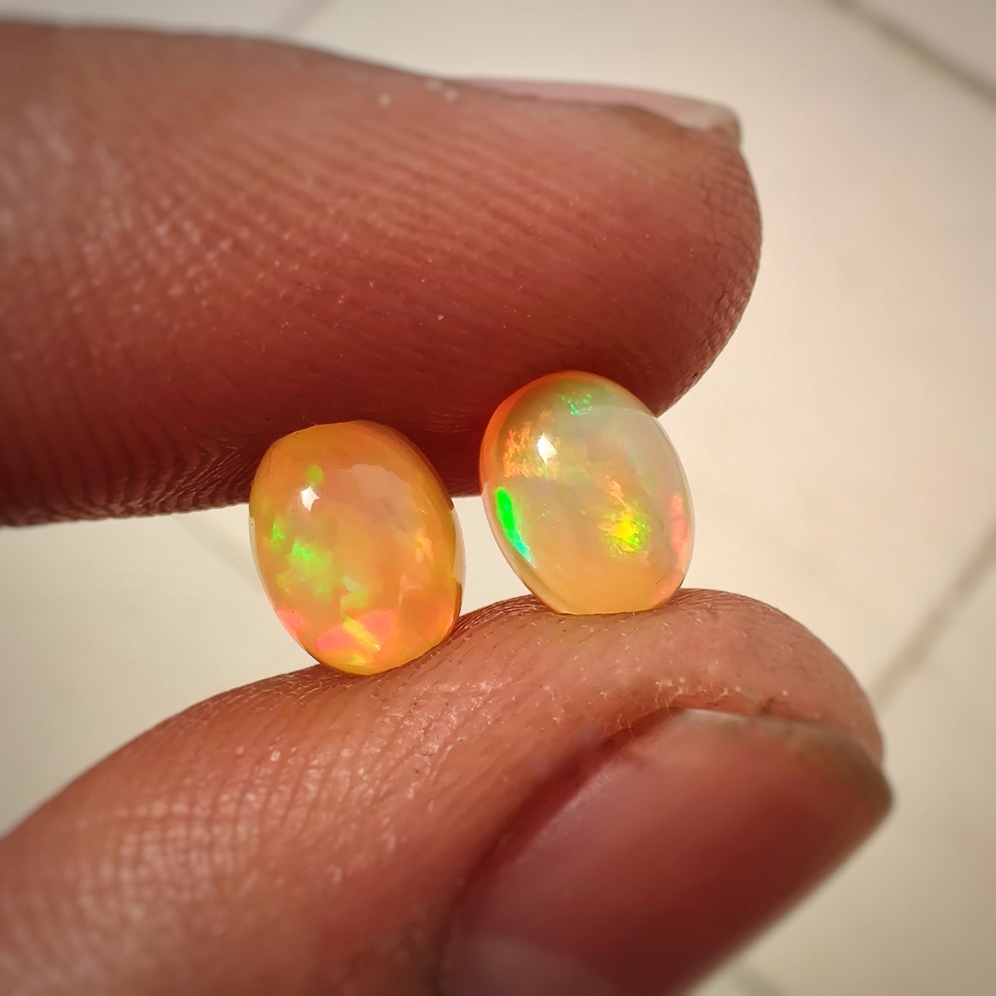 Ethiopian Welo Opals Pair