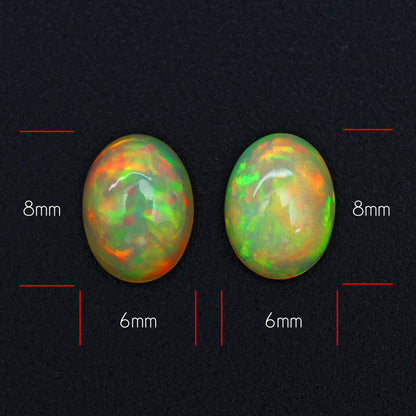 Ethiopian Welo Opals Pair