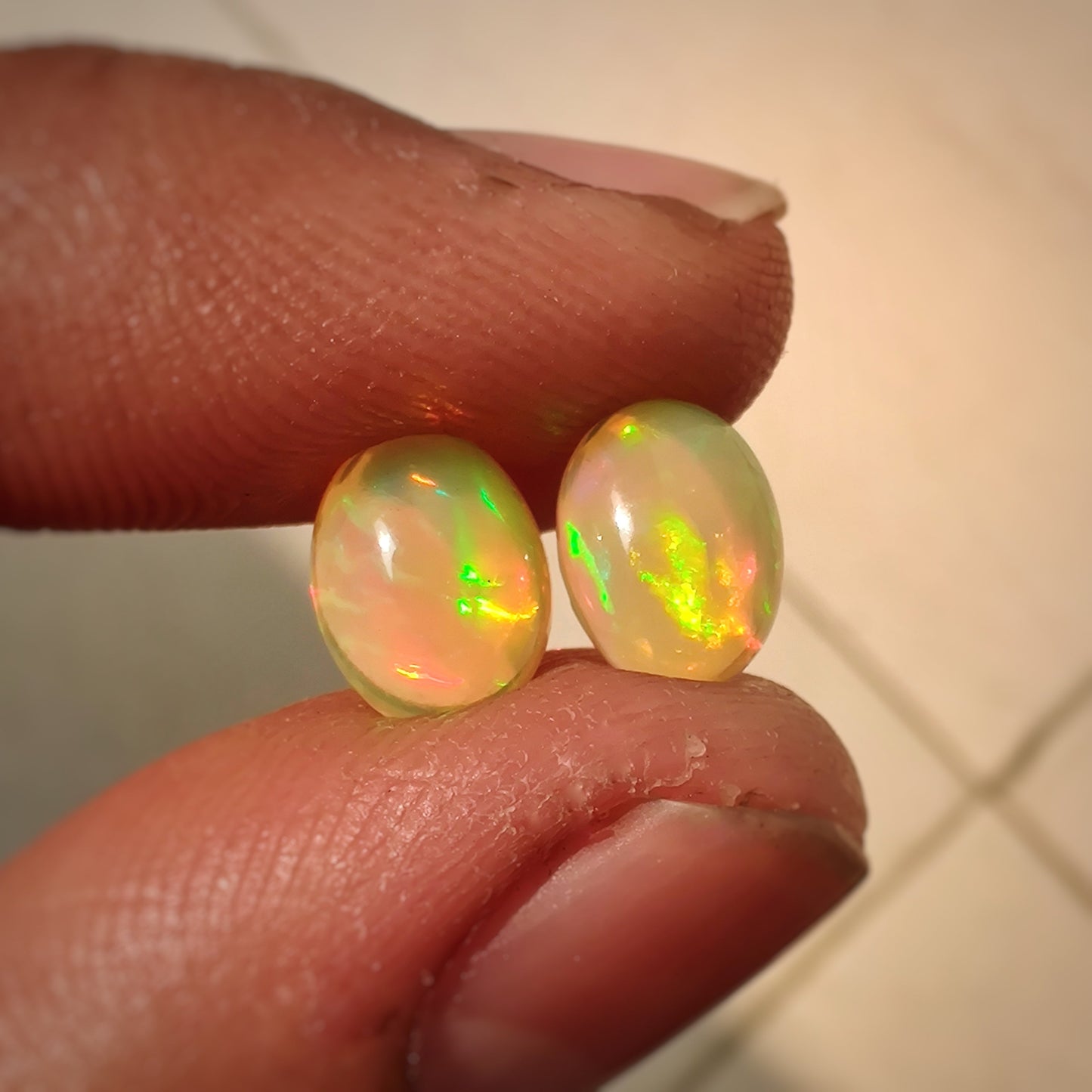 Ethiopian Welo Opals Pair