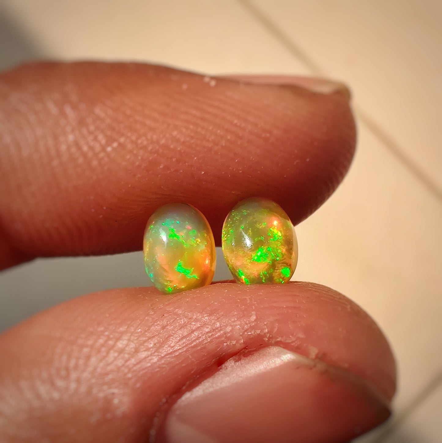 Ethiopian Welo Opals Pair