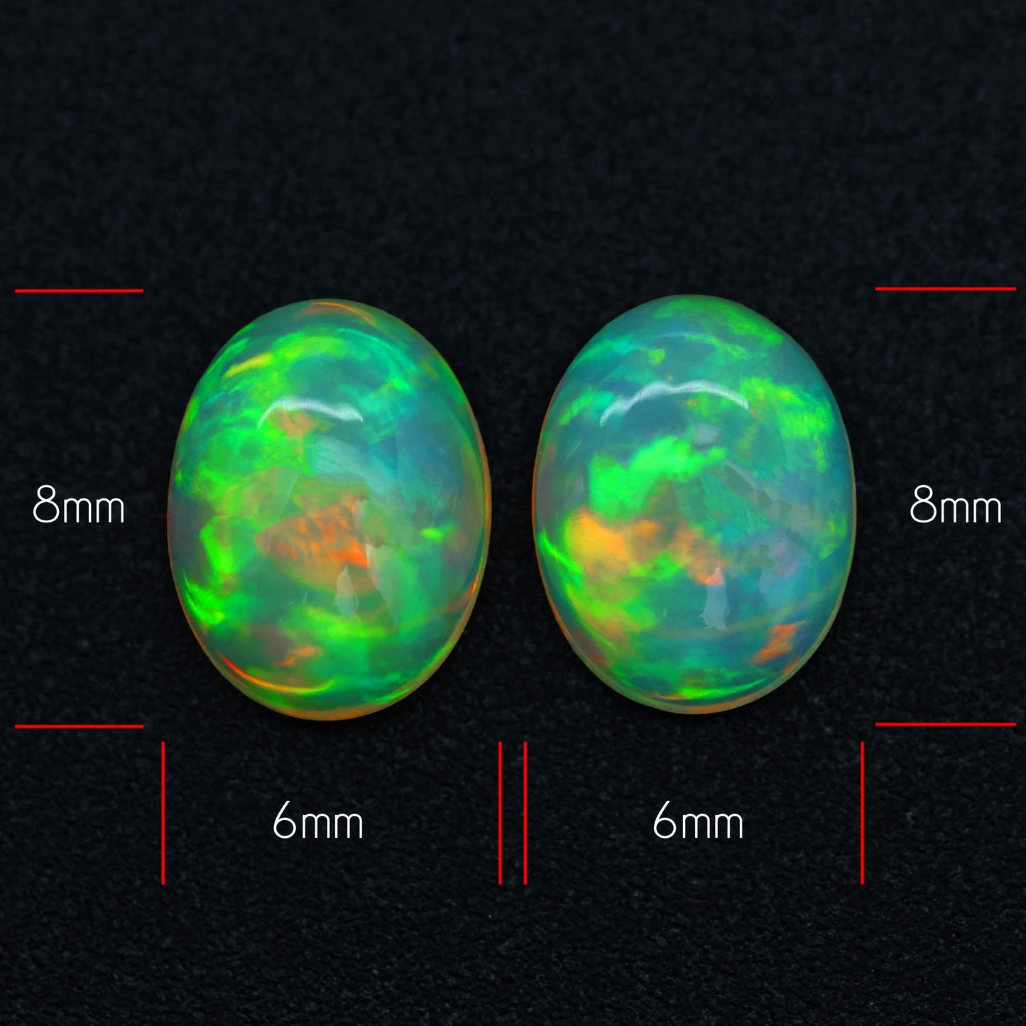 Ethiopian Welo Opals Pair