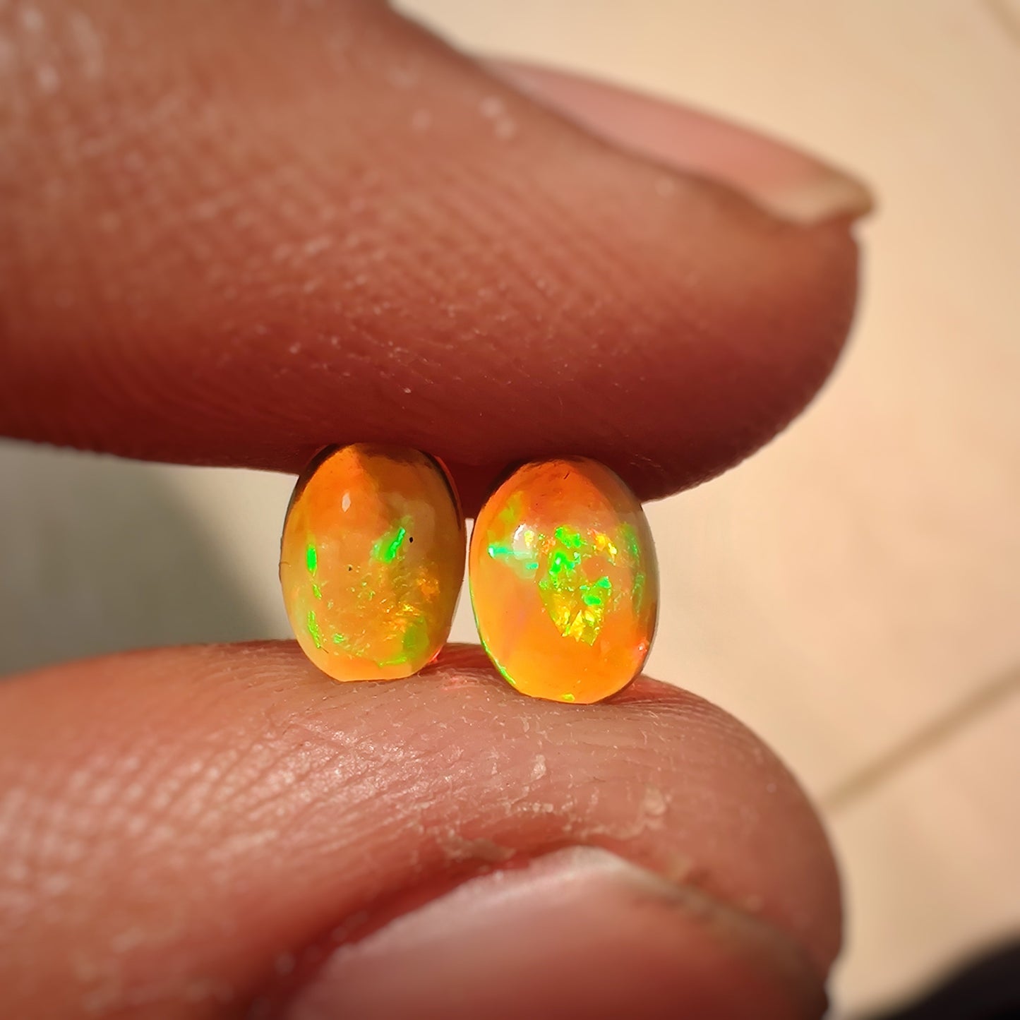 Ethiopian Welo Opals Pair