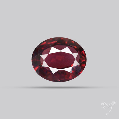 Red Spinel Faceted