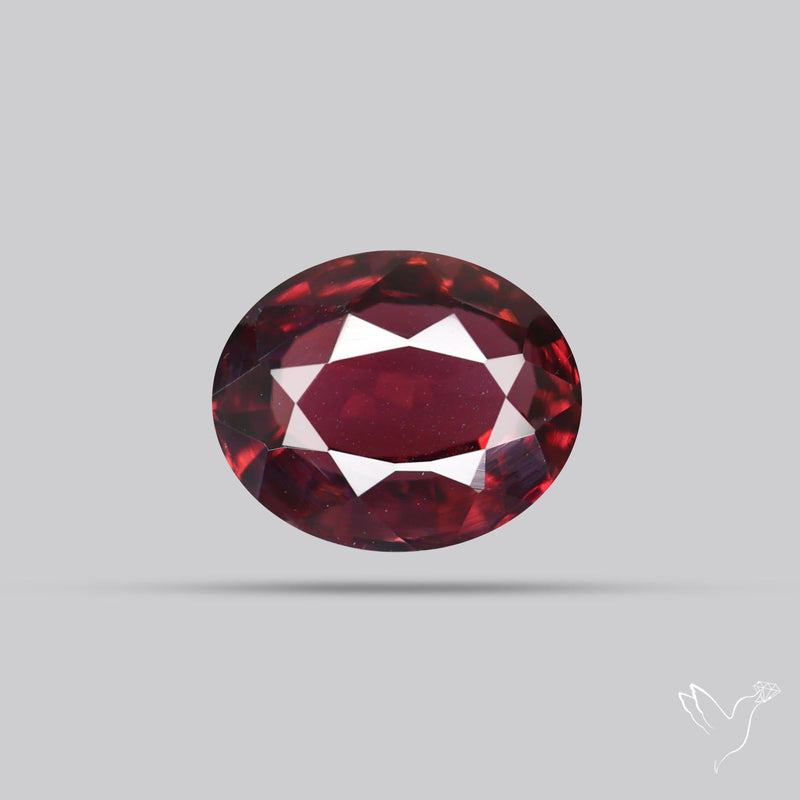 Red Spinel Faceted