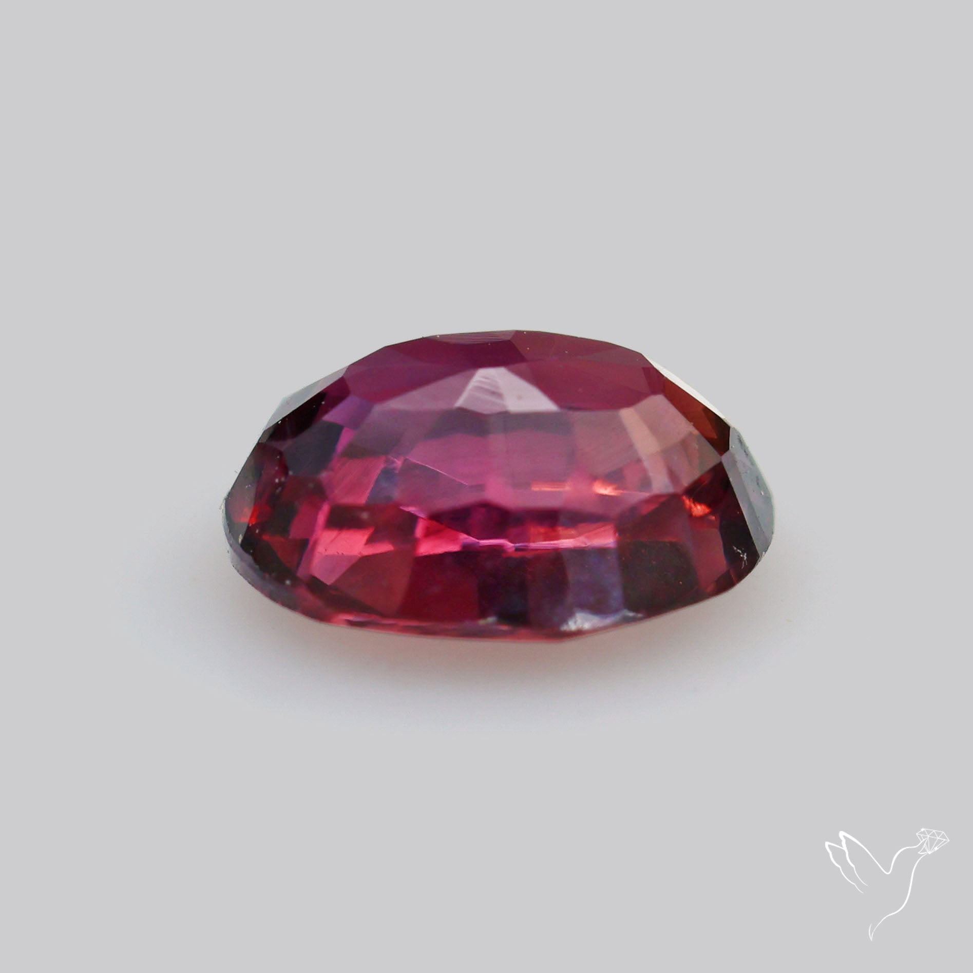 Red Spinel Faceted