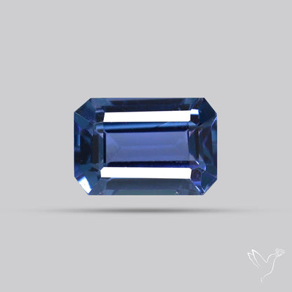Blue Spinel Faceted