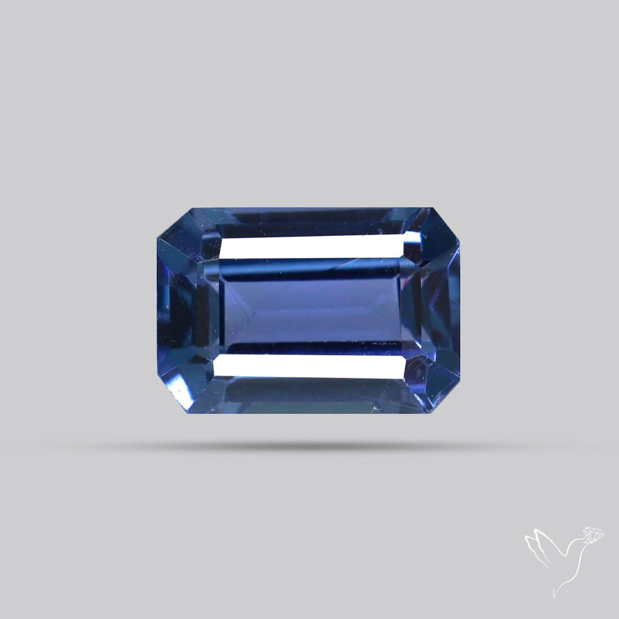 Blue Spinel Faceted