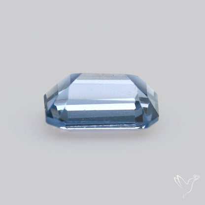 Blue Spinel Faceted