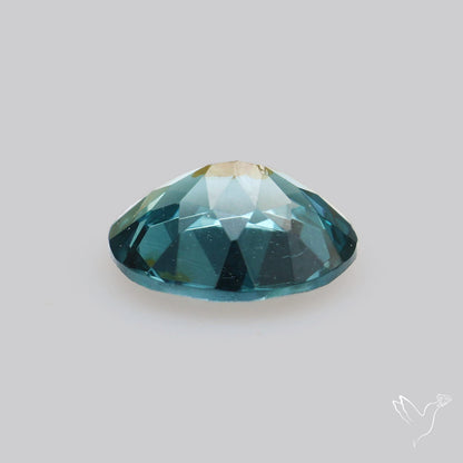 Blue-Green Spinel Faceted