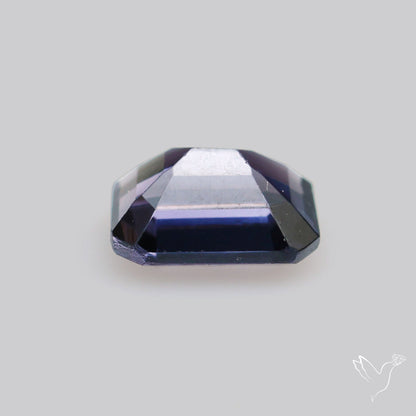 Greyish Purple Spinel Faceted
