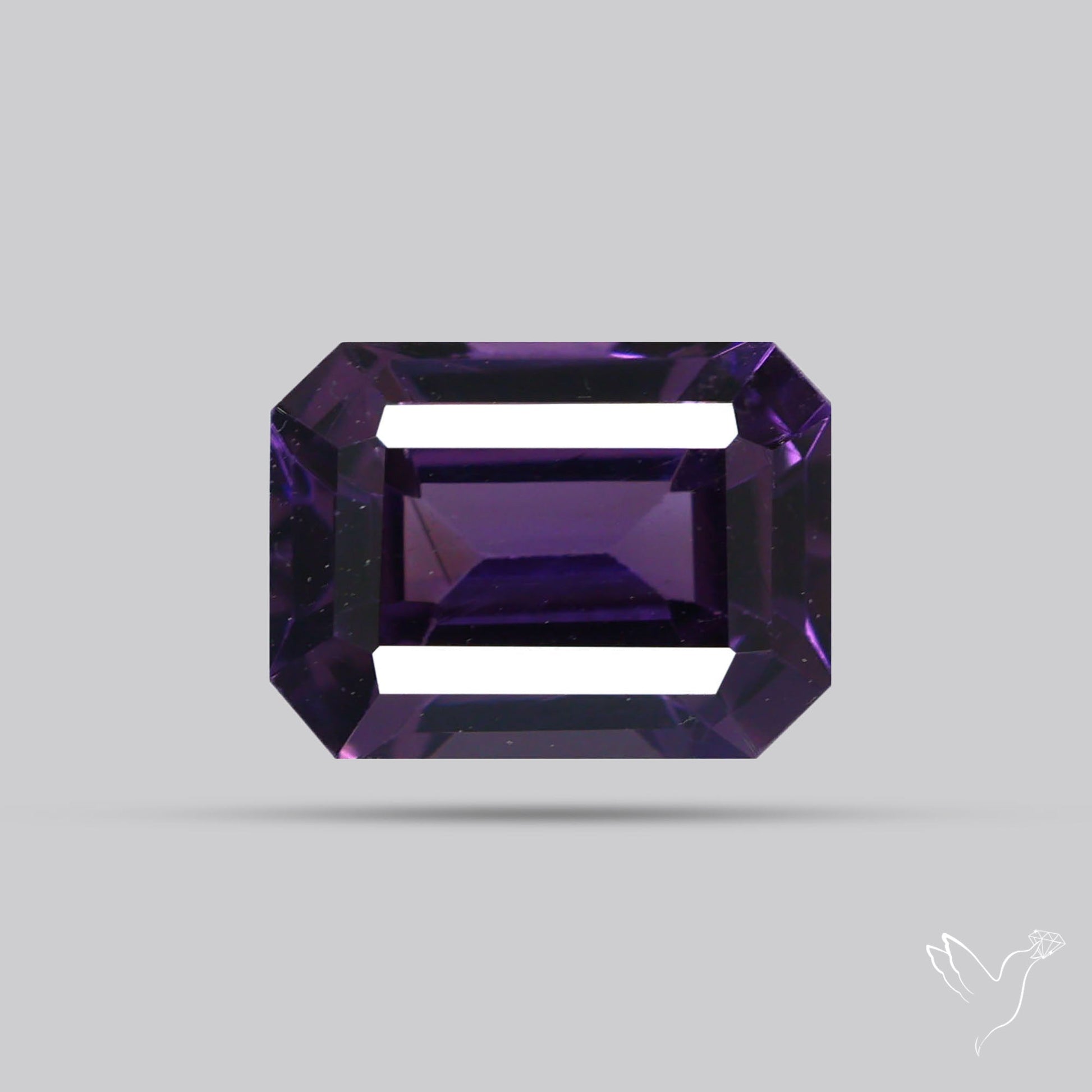 Purple Spinel Faceted