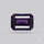 Purple Spinel Faceted