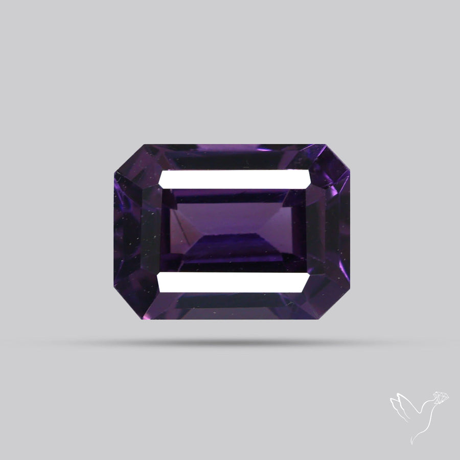 Purple Spinel Faceted