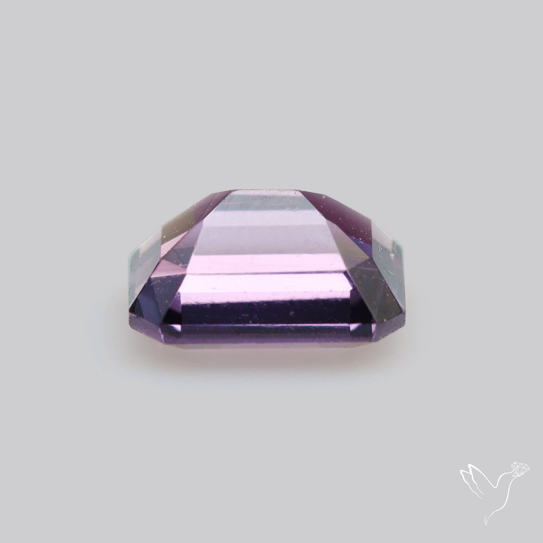 Purple Spinel Faceted