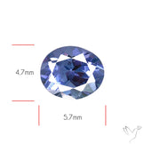 Sky Blue Spinel Faceted