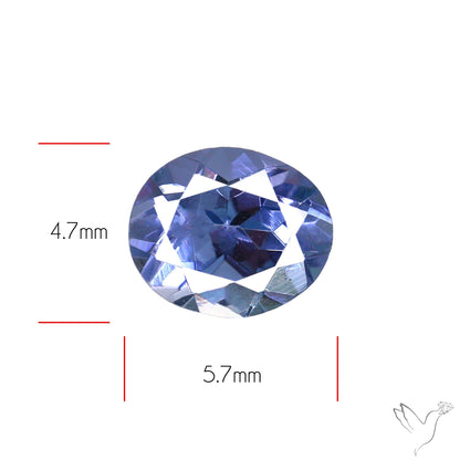 Sky Blue Spinel Faceted