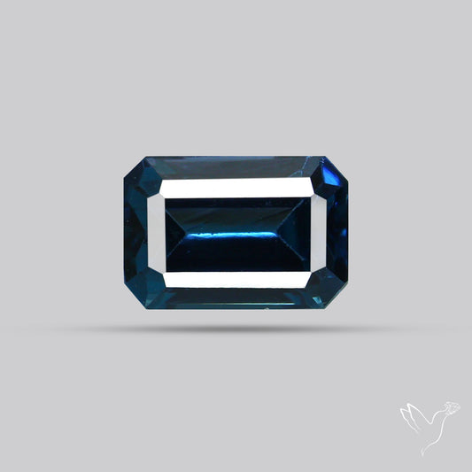 Greyish Purple Spinel Faceted