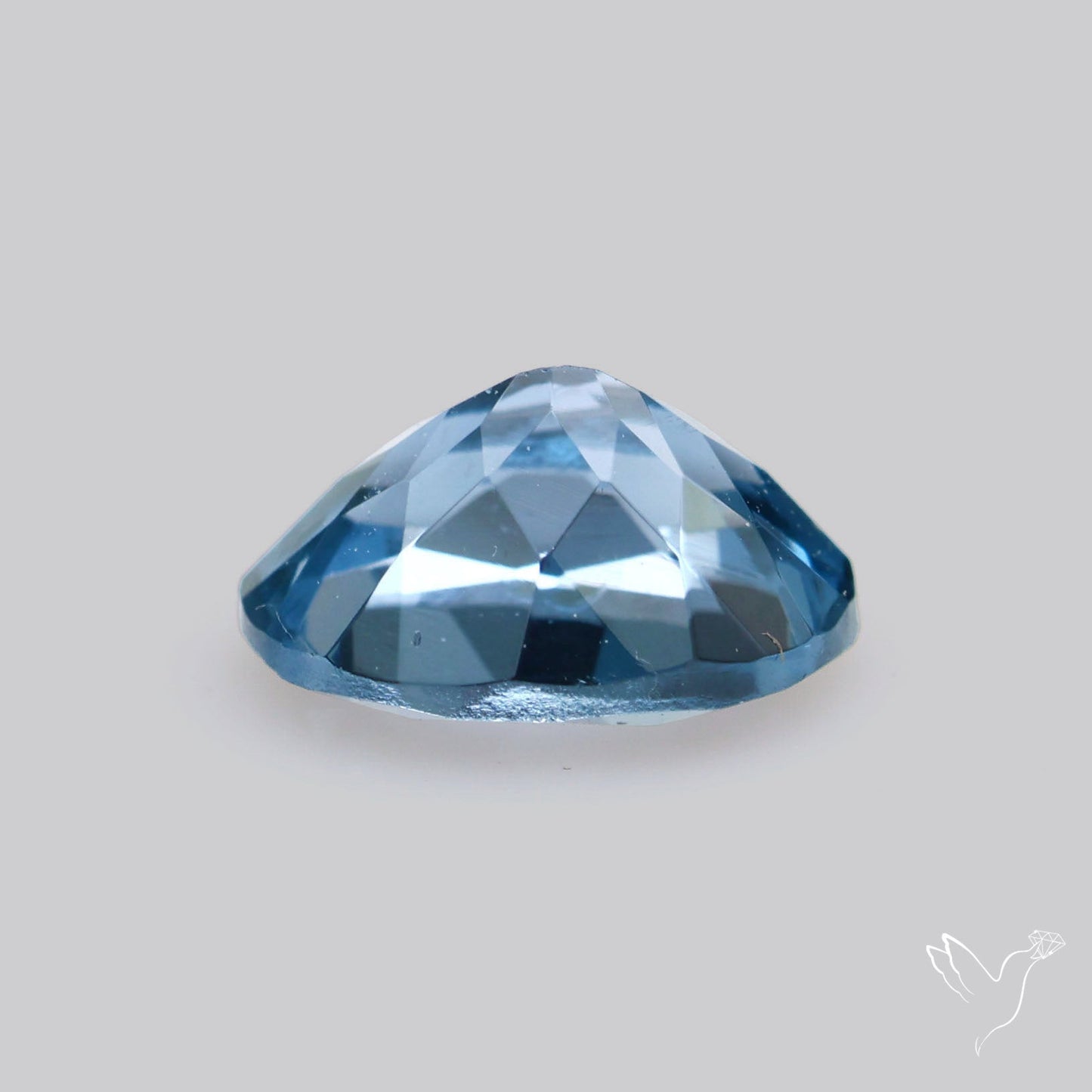 Sky Blue Spinel Faceted