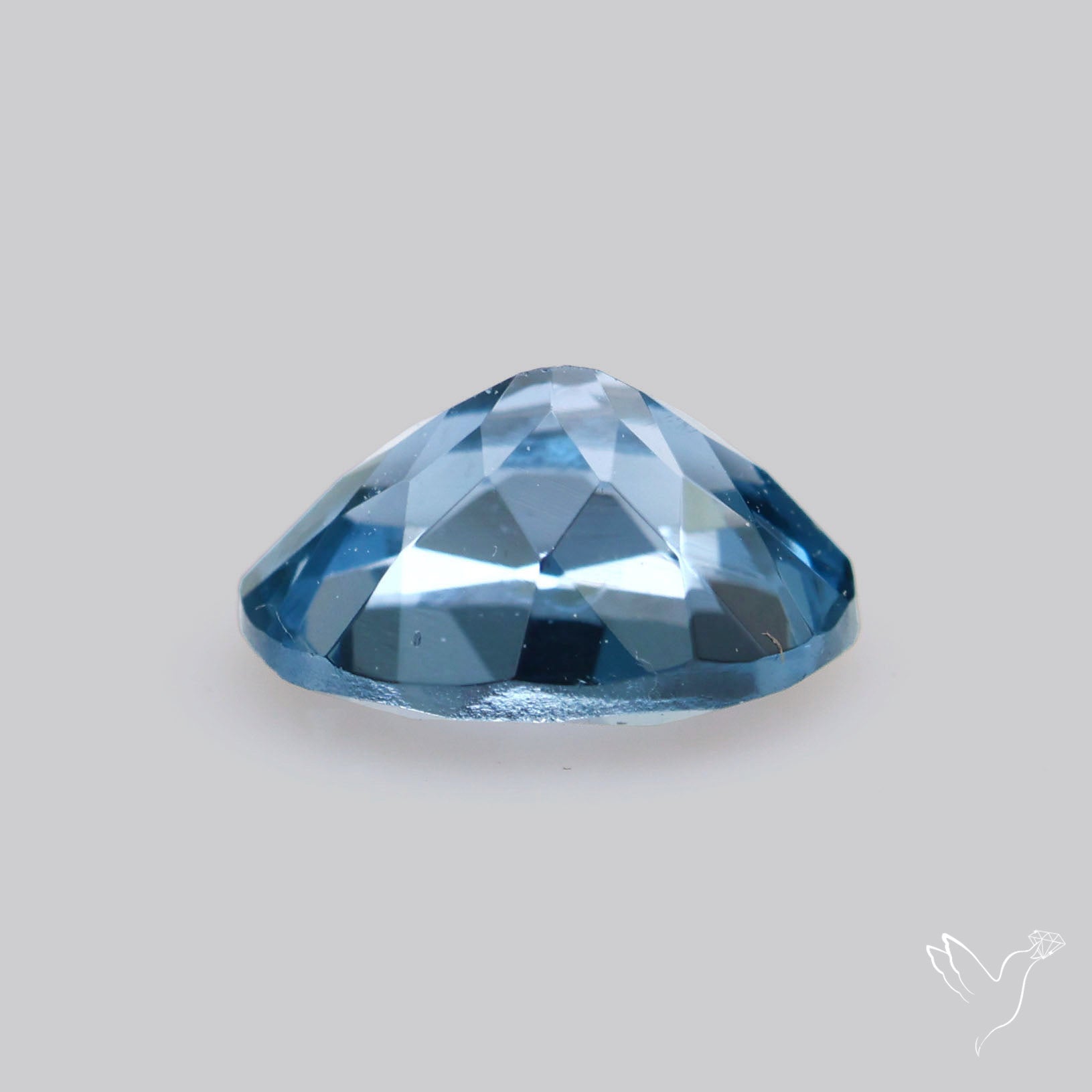Sky Blue Spinel Faceted