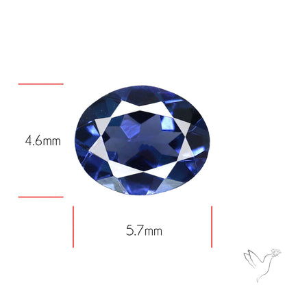 Sky Blue Spinel Faceted