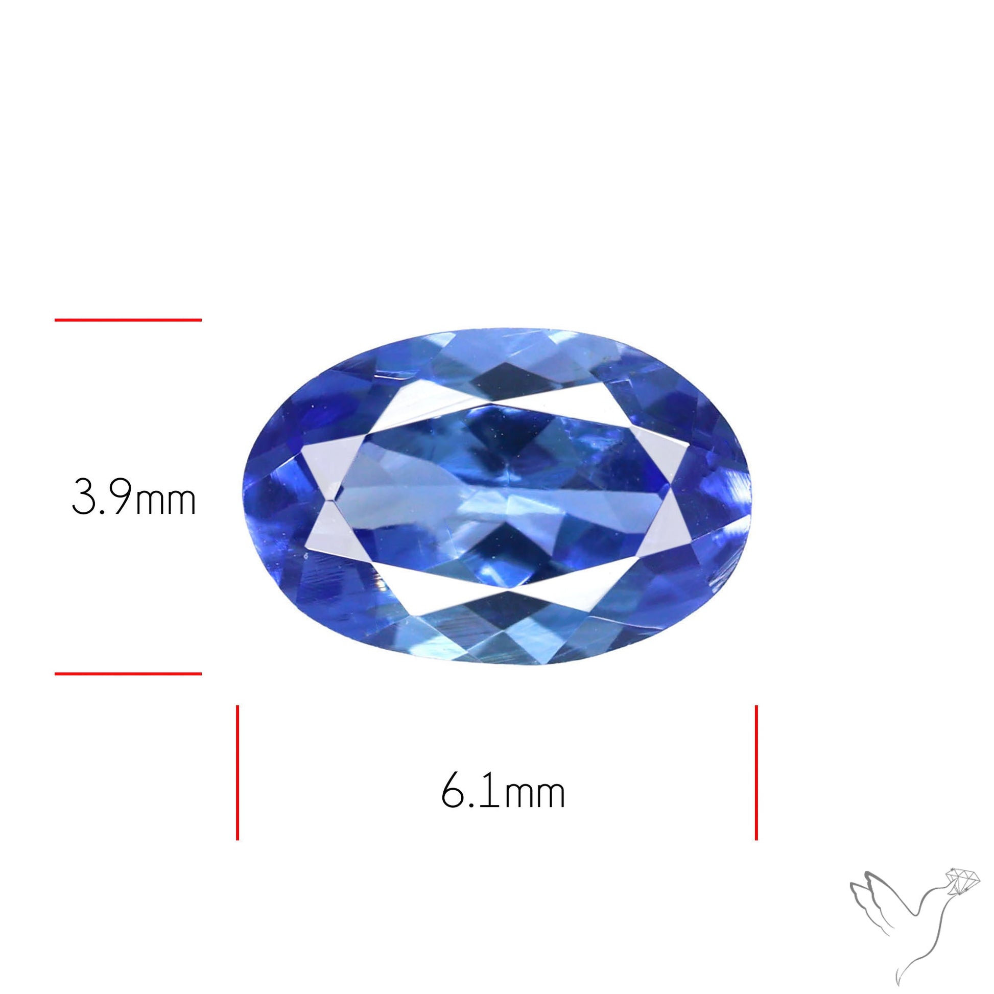 Sky Blue Spinel Faceted