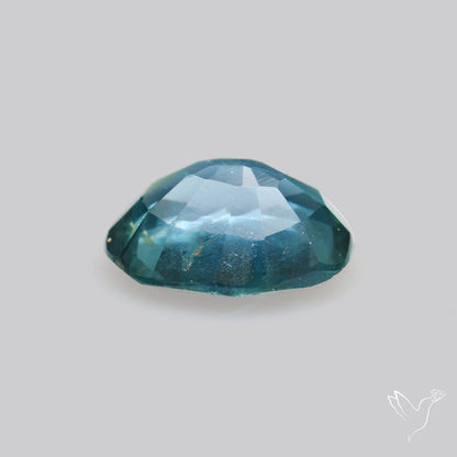 Blue-Green Spinel Faceted