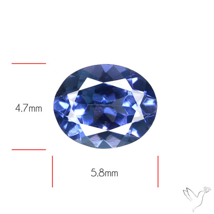 Sky Blue Spinel Faceted