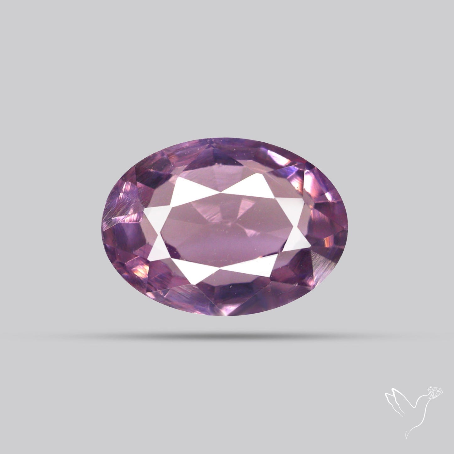 Lavender Spinel Faceted