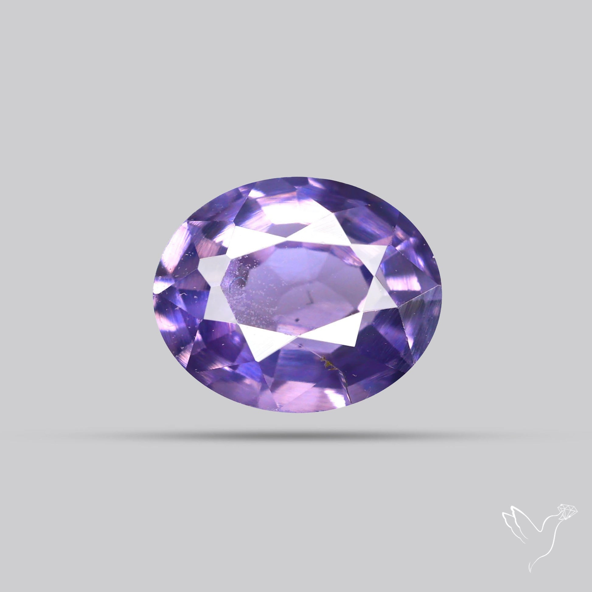 Lavender Spinel Faceted