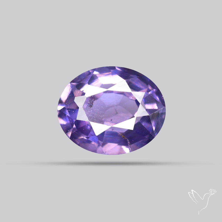 Lavender Spinel Faceted